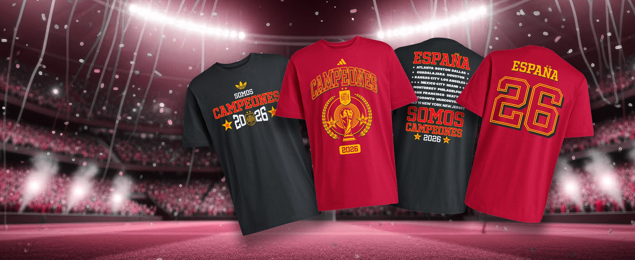 Spain Championship Tees