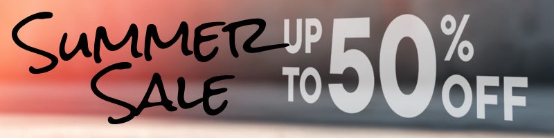 Summer Sale Up to 50% Off