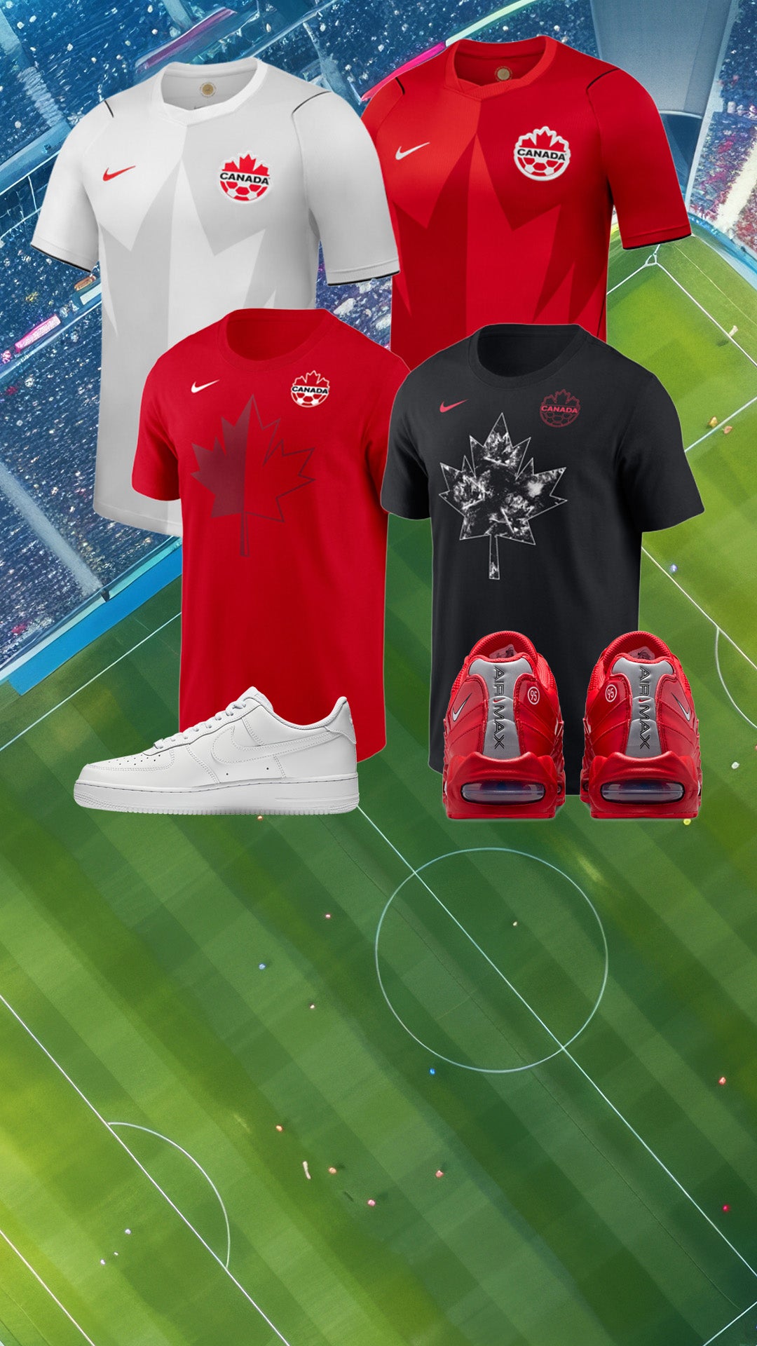 Team Canada Soccer Styles