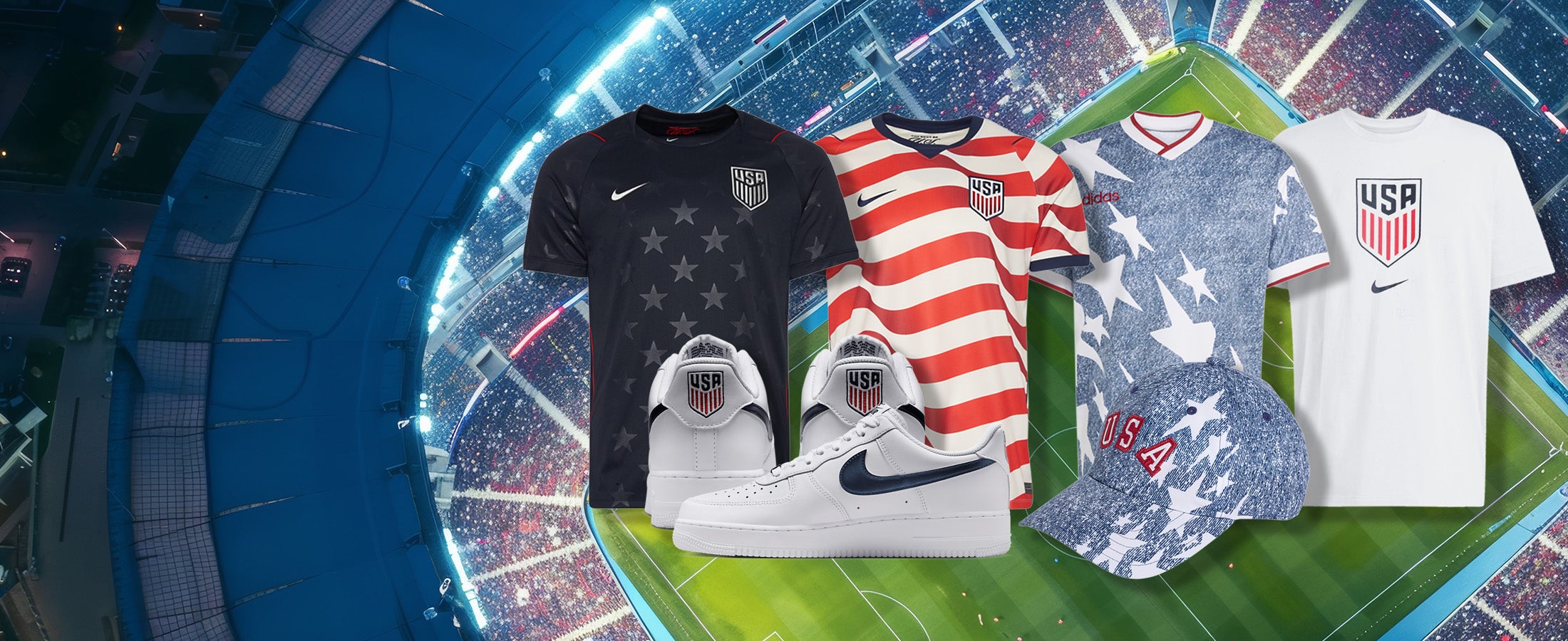 Shop Team USA Soccer Styles