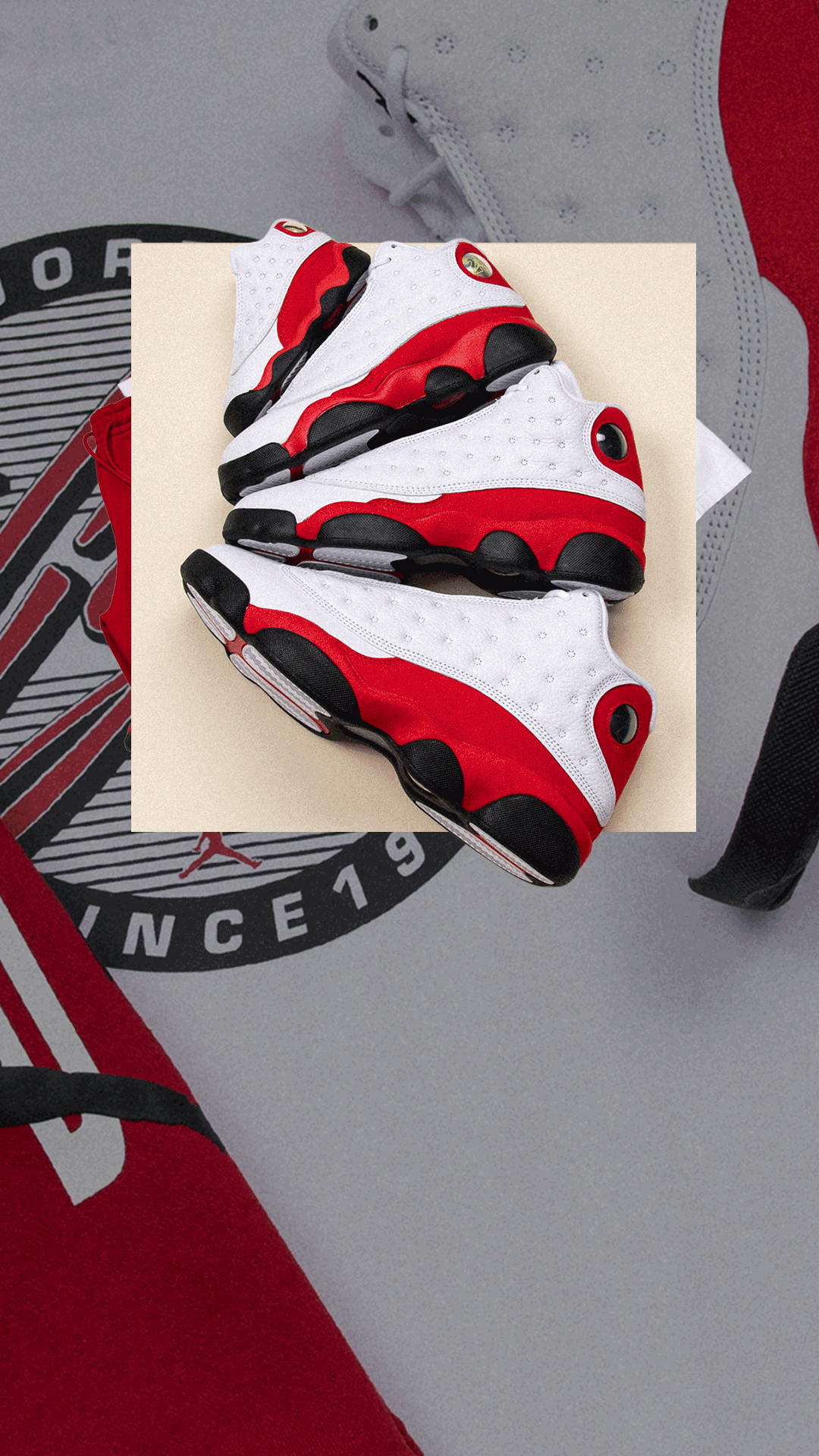 Jordan Retro 13 'University Red' Launch