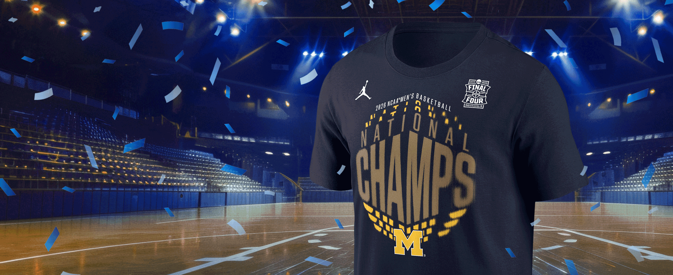 Michigan March Madness Championship T-shirts