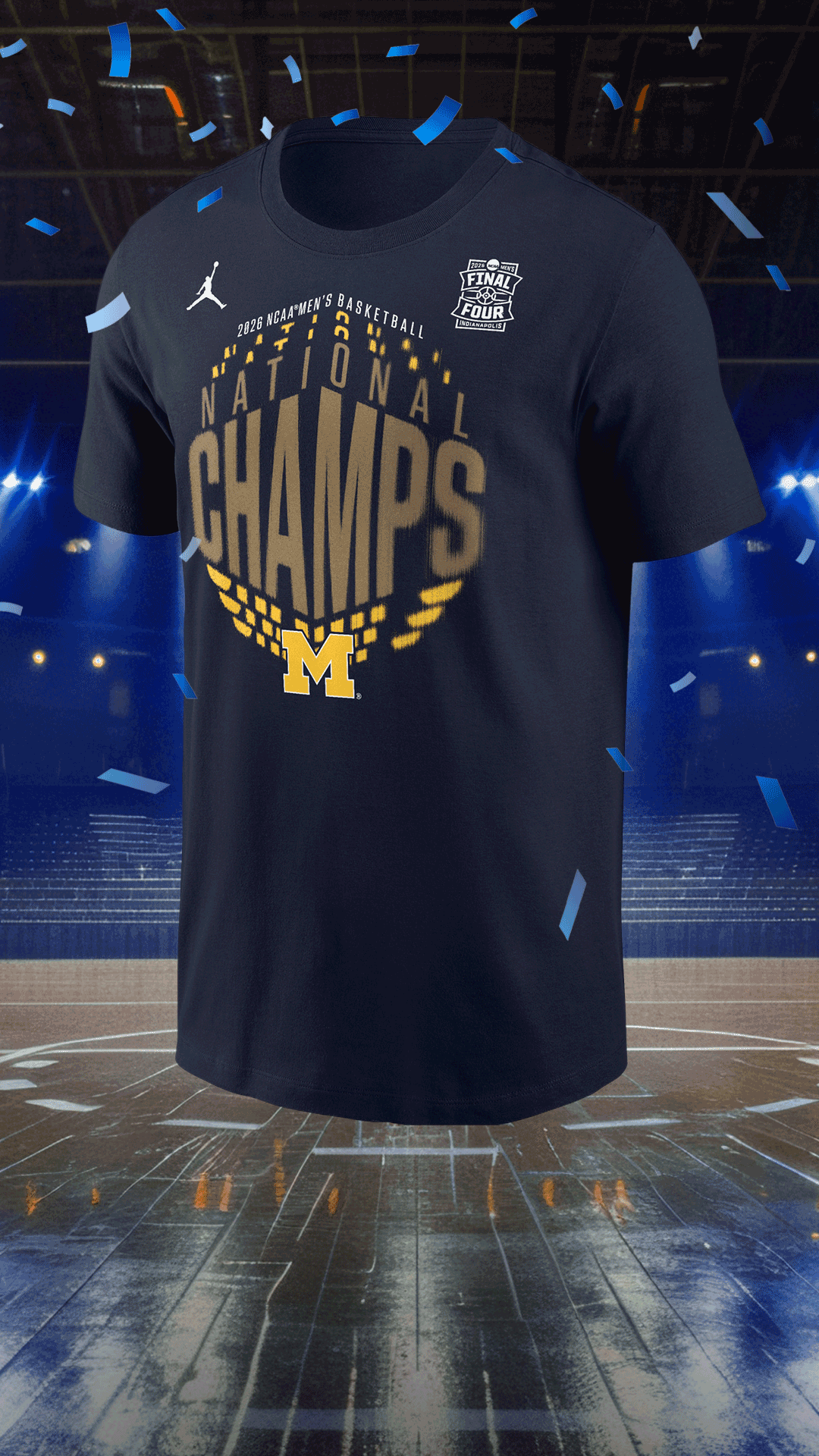 Michigan March Madness Championship T-shirts