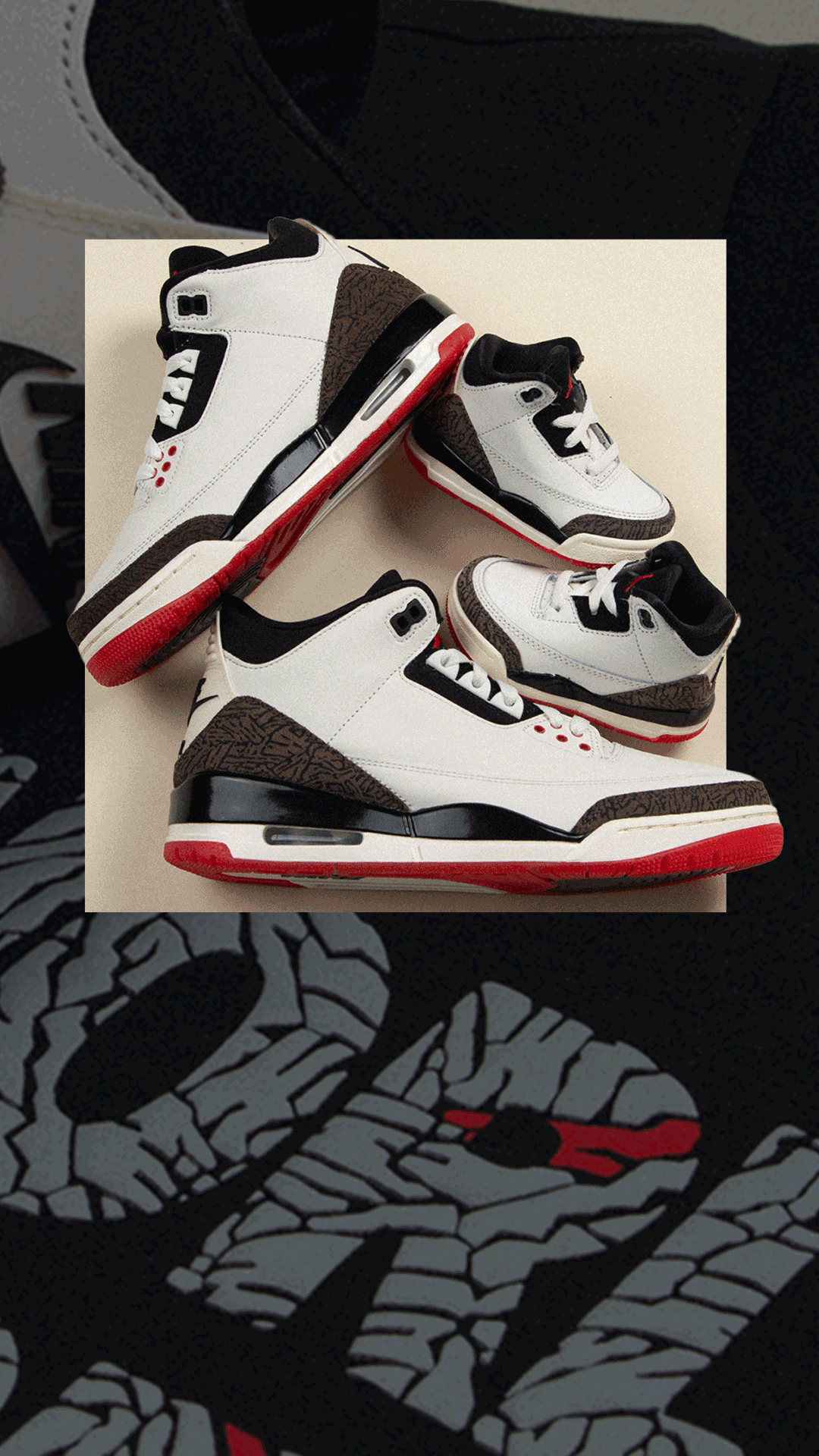 Jordan Retro 3 'World's Best Dad' Launch