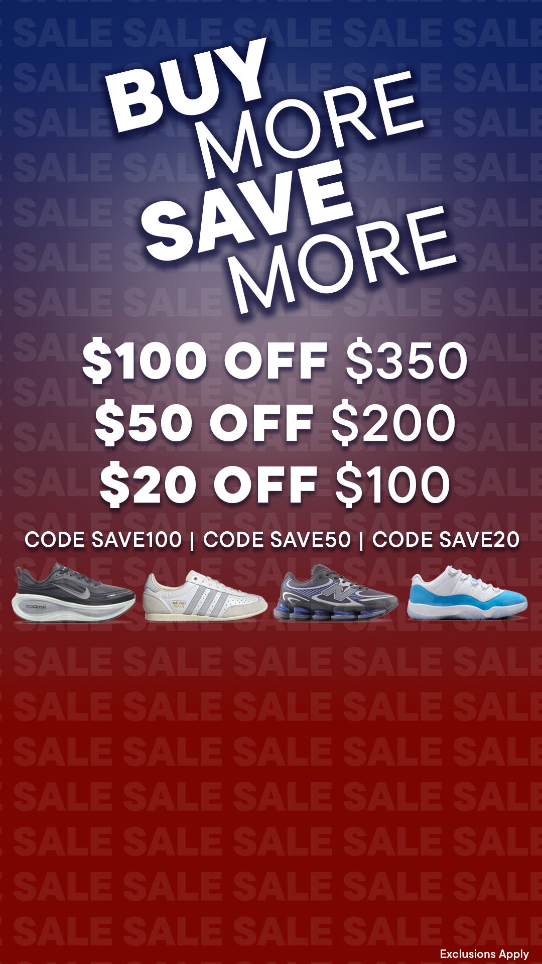 BUY MORE, SAVE MORE