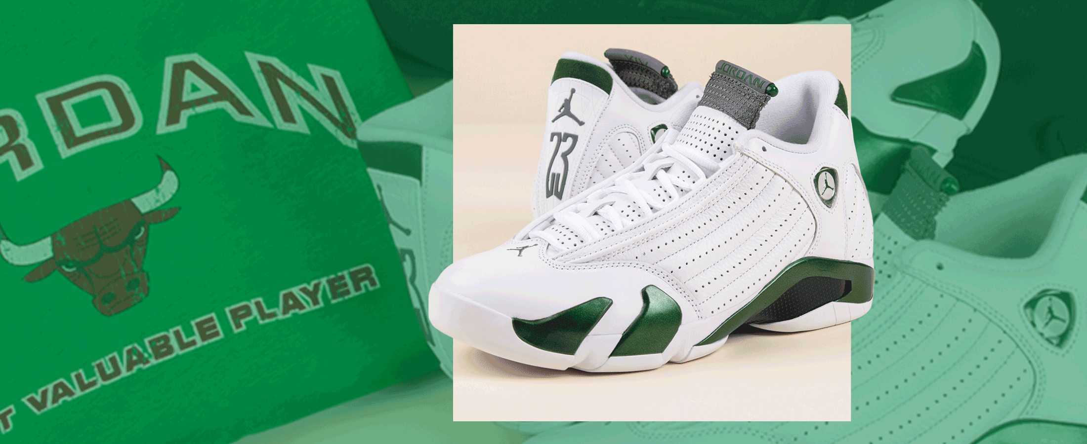 AIR JORDAN 14 βFOREST GREENβ