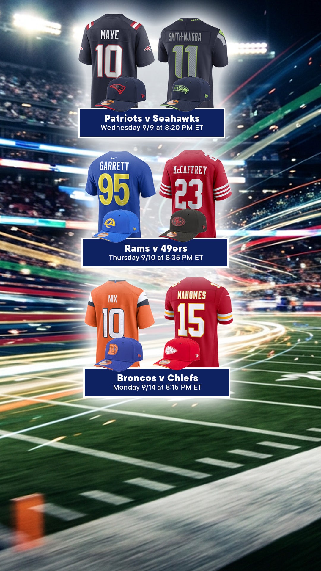 SHOP NFL COLLECTION