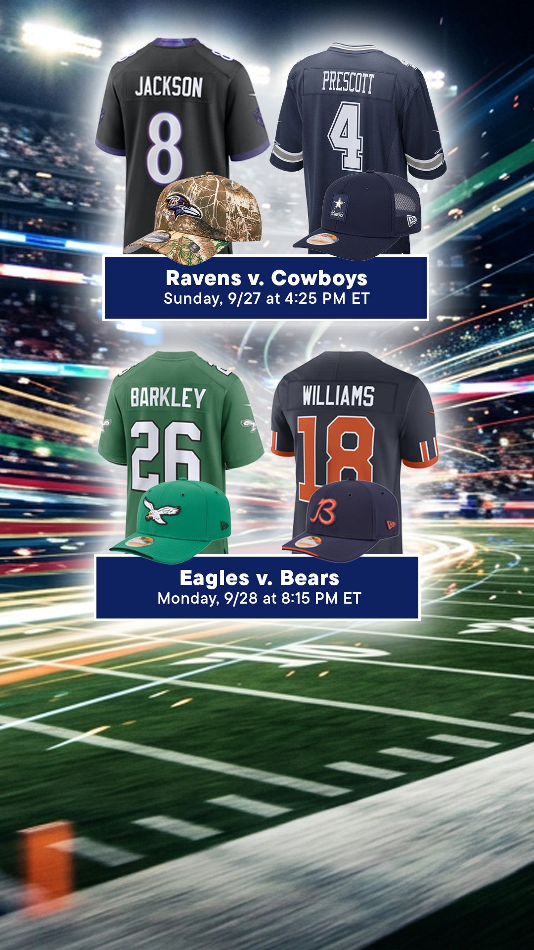 SHOP TOP MATCHUPS