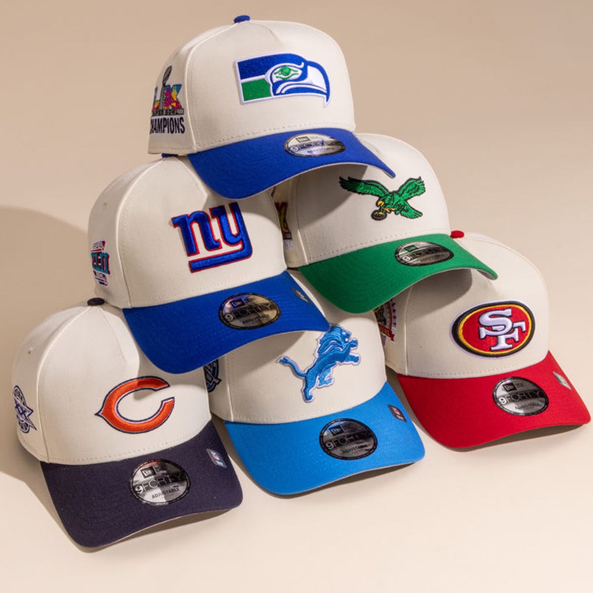 New Era NFL A-Frame Caps