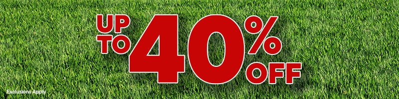 UP TO 40% OFF