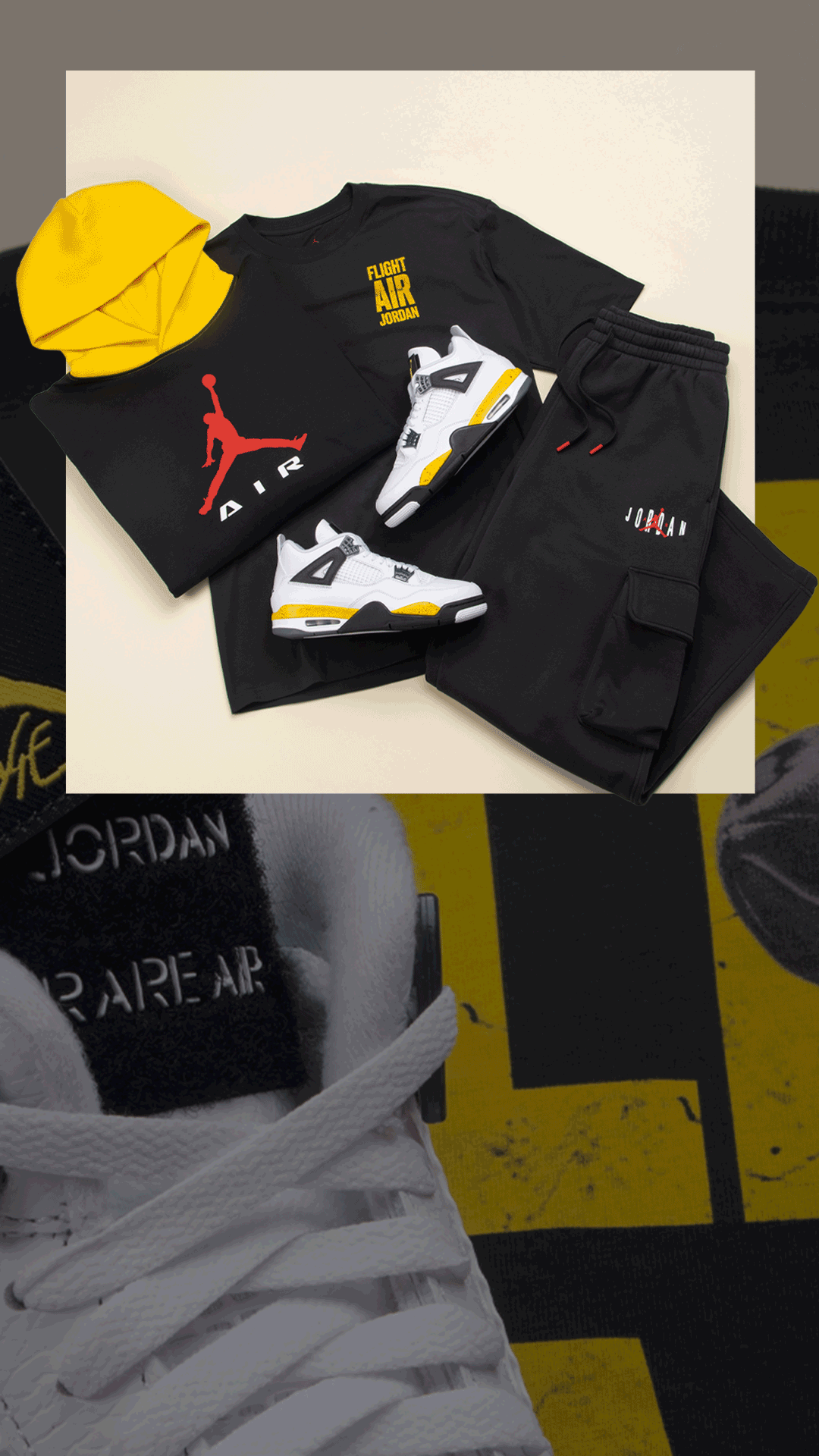 AIR JORDAN 4 ‘TOUR YELLOW’