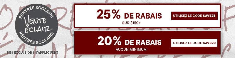 FLASH SALE 20% OFF NO MIN - 25% OFF +$175
