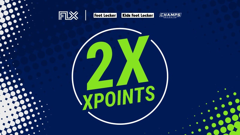 Don't miss this chance to earn 200 XPoints for every $1 spent on basketball kicks & clothes.  Limited time only. Points balance can take up to 48 hours after your order has been processed to update. Only valid for one online purchase. Restrictions apply. Offer ends 8/19/2022.