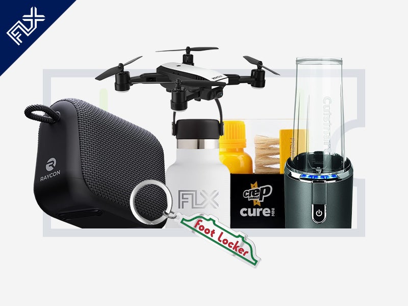Use XPoints for exclusive new prizes, like a drone, Bluetooth turntable, Raycon speaker & SO much more!