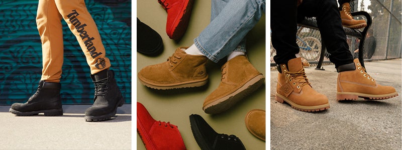 Timberland boots on shop sale at foot locker