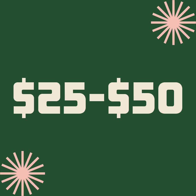 Shop Gifts $25-$50