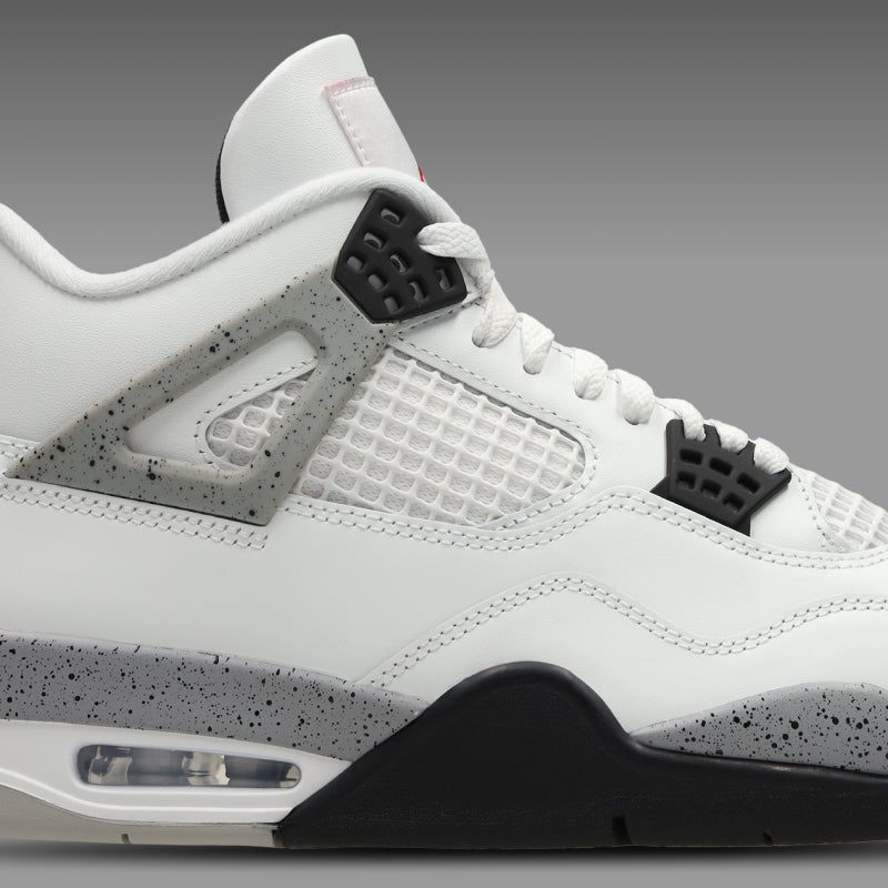 SHOP JORDAN 4 'WHITE CEMENT'
