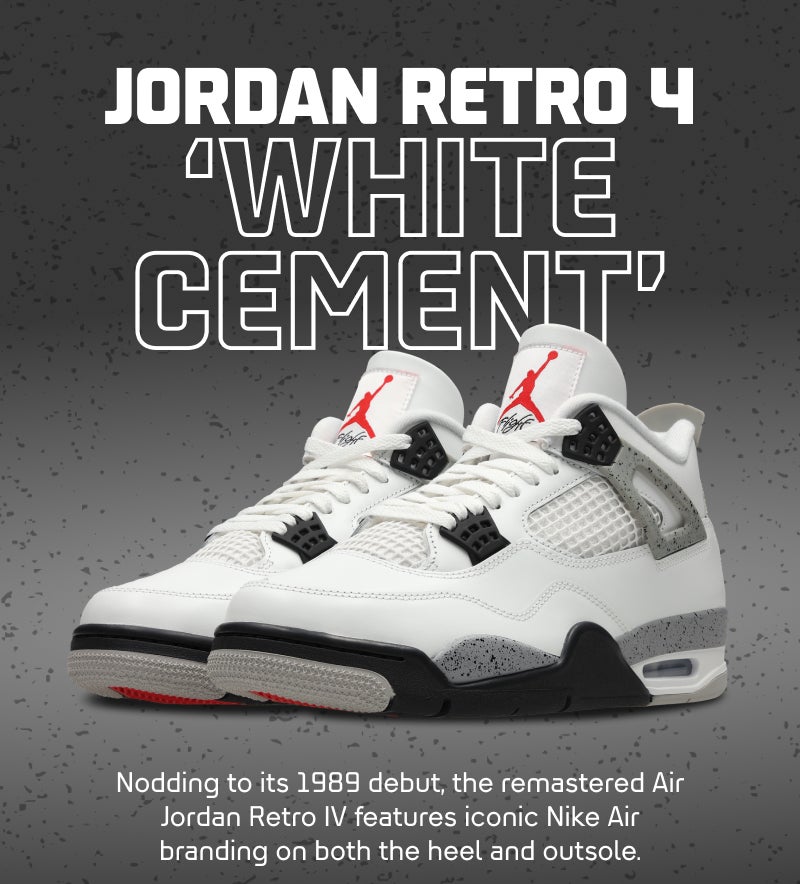 SHOP JORDAN RETRO 4 'WHITE CEMENT'