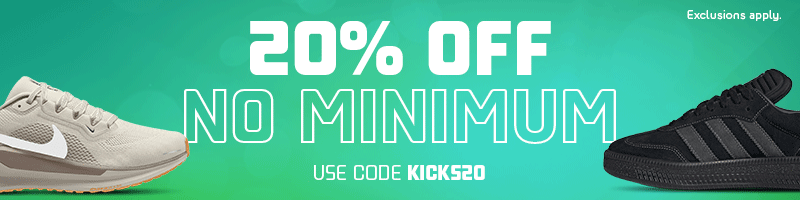 SHOP THE SALE USE CODE KICKS20
