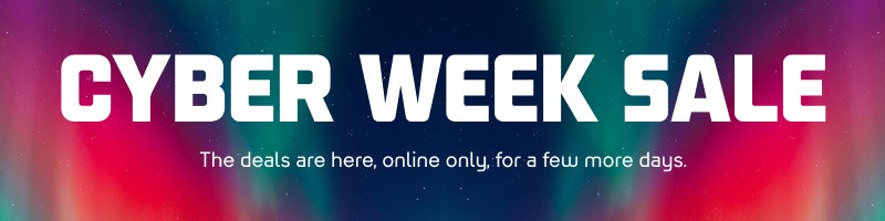 Cyber Monday Sale: The deals are here, online only, for a few more days.