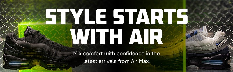 Mix comfort with confidence in the latest arrivals from Air Max.