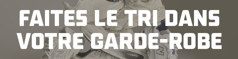 Faites le tri dans votre garde-robe