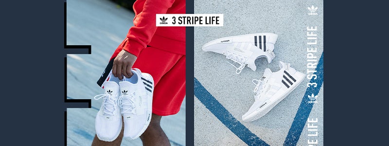Brighten up your rotation with classic kicks from the adidas 3 Stripe Life collection.