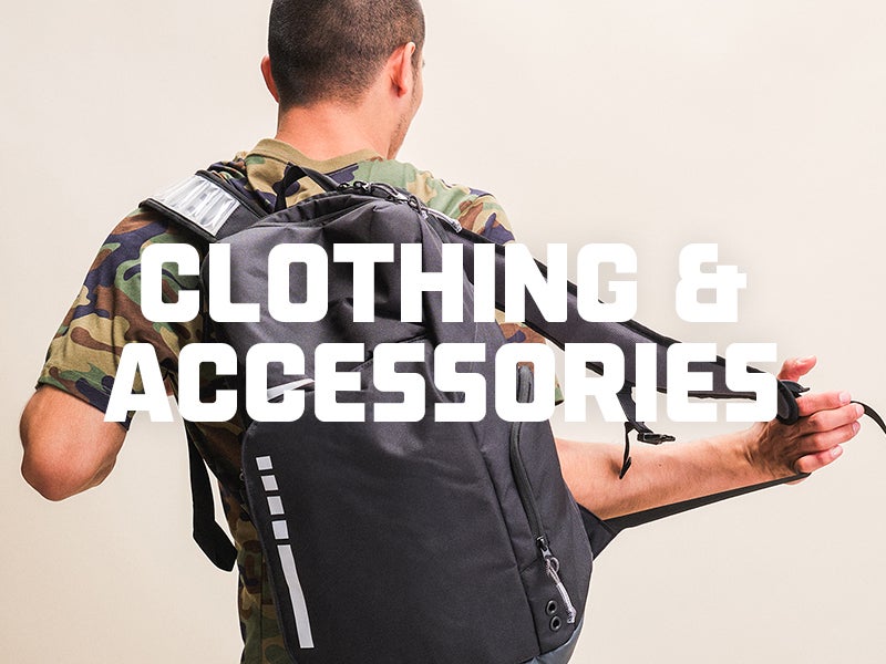 SHOP CLOTHING AND ACCESSORIES