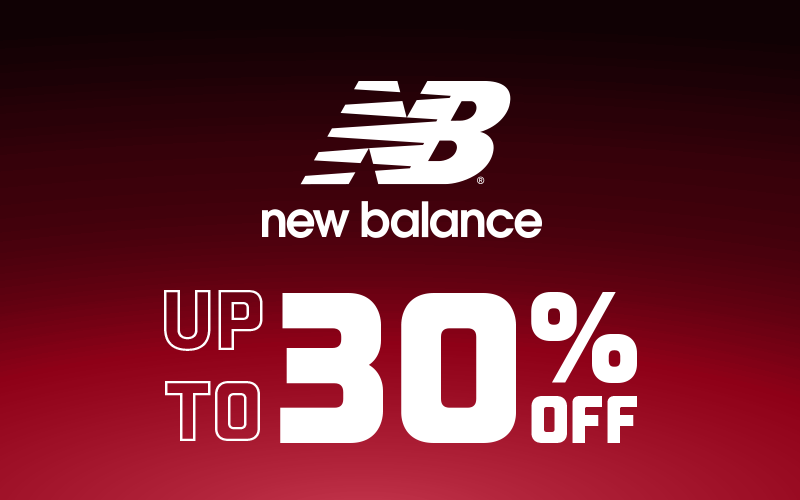 NEW BALANCE UPTO 30% OFF
