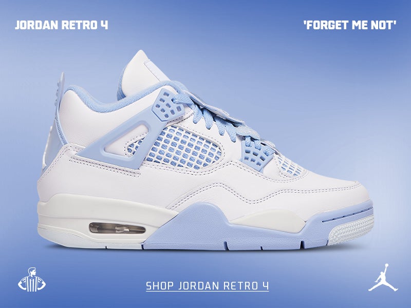 SHOP JORDAN RETRO 4 'FORGET ME NOT'