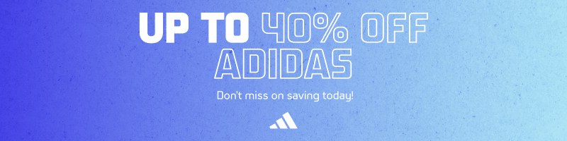 UP TO 40% OFF ADIDAS