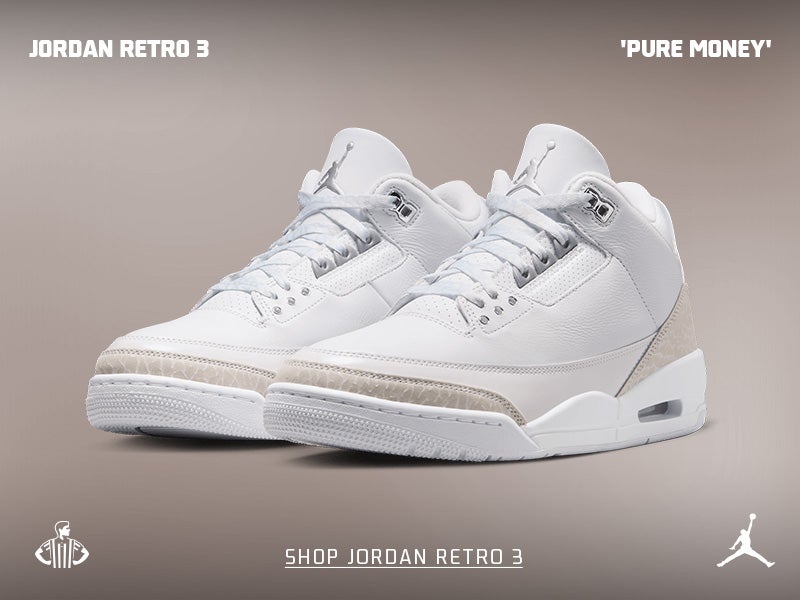 SHOP JORDAN RETRO 3 'PURE MONEY'