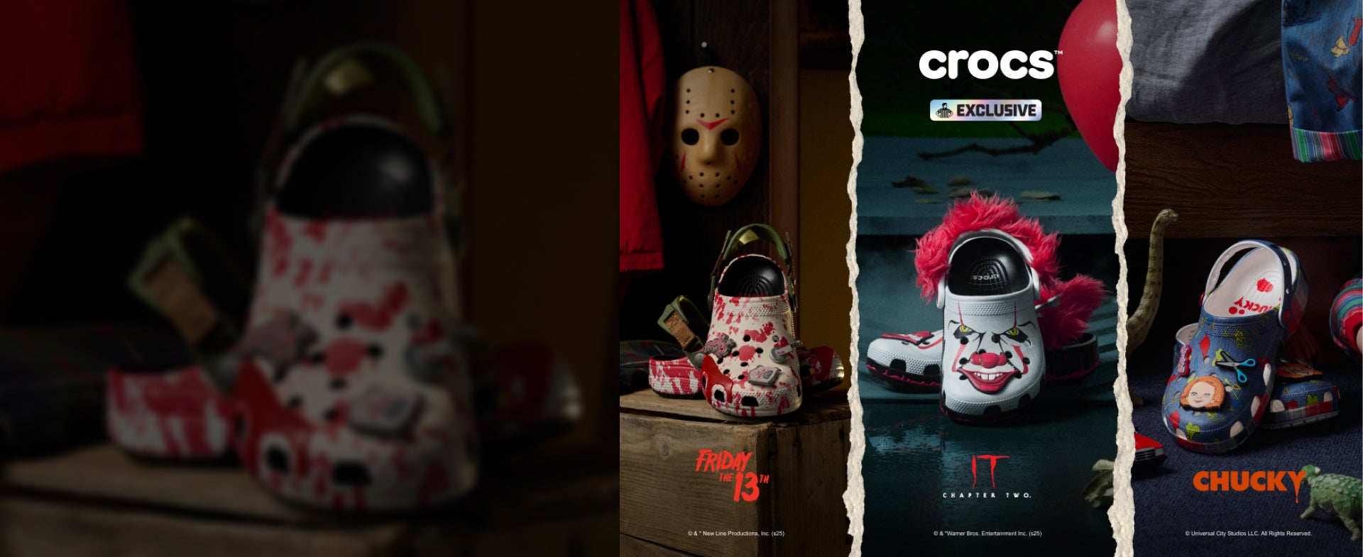 Shop Crocs Horror Classics