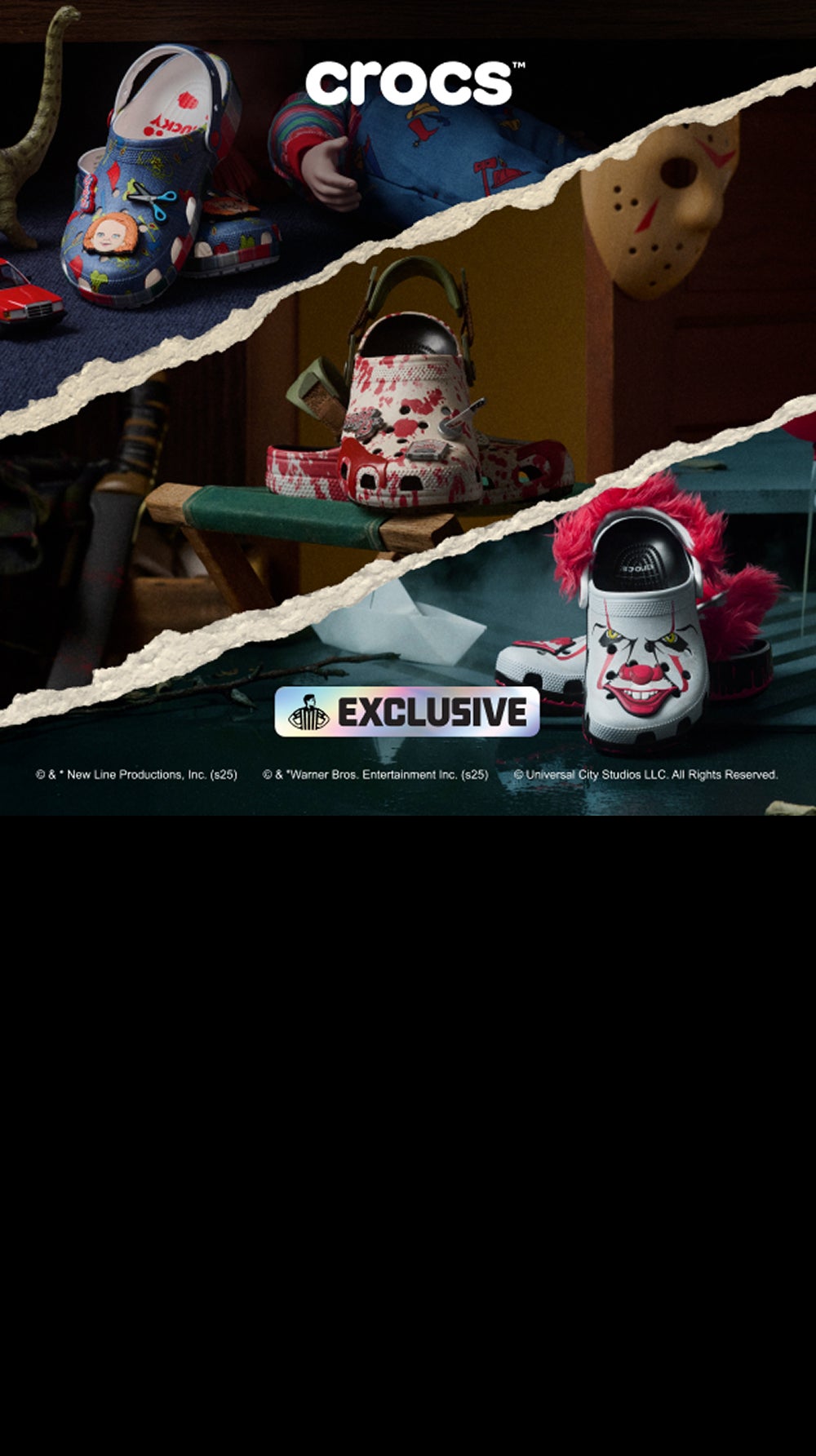 Shop Crocs Horror Classics