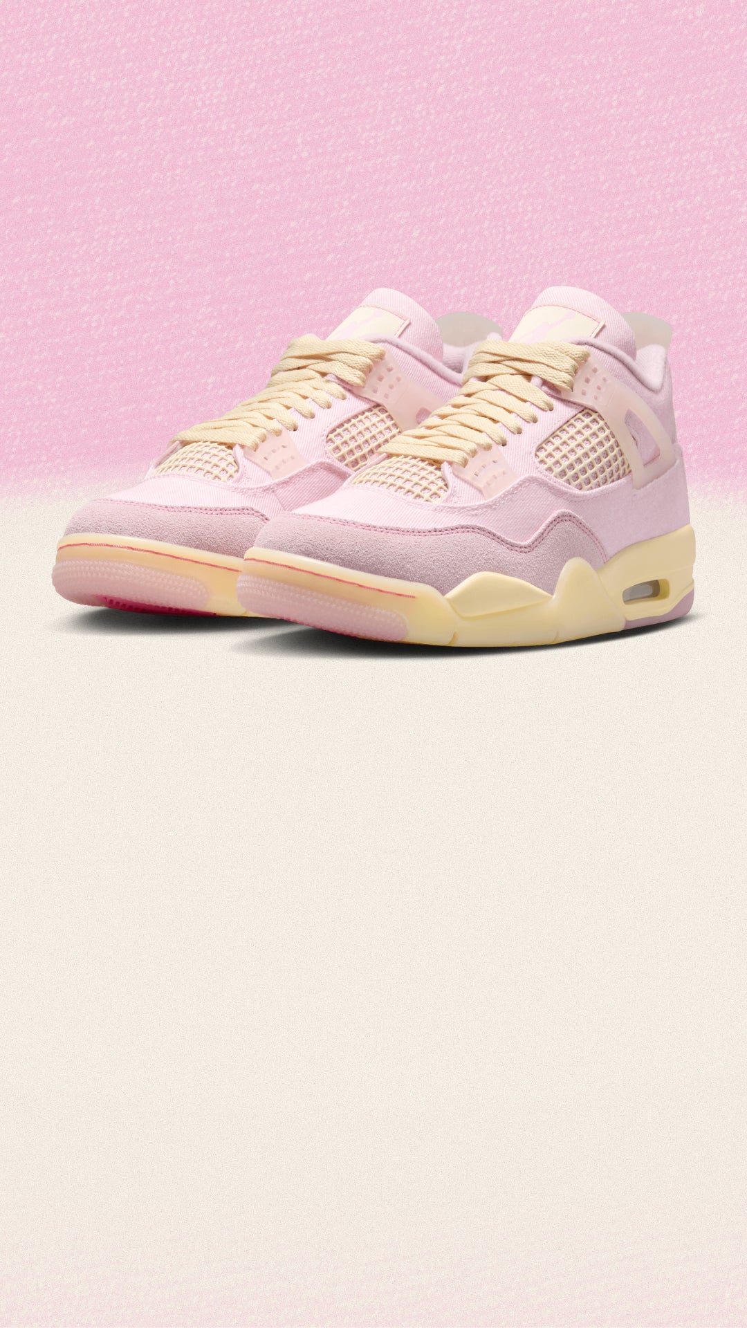 Jordan Retro 4 'Iced Carmine'