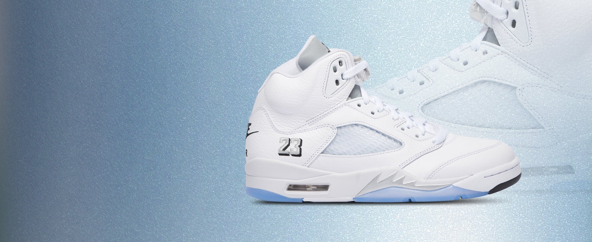Jordan Retro 5 'White Metallic'