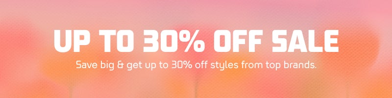 Up to 30% off Sale