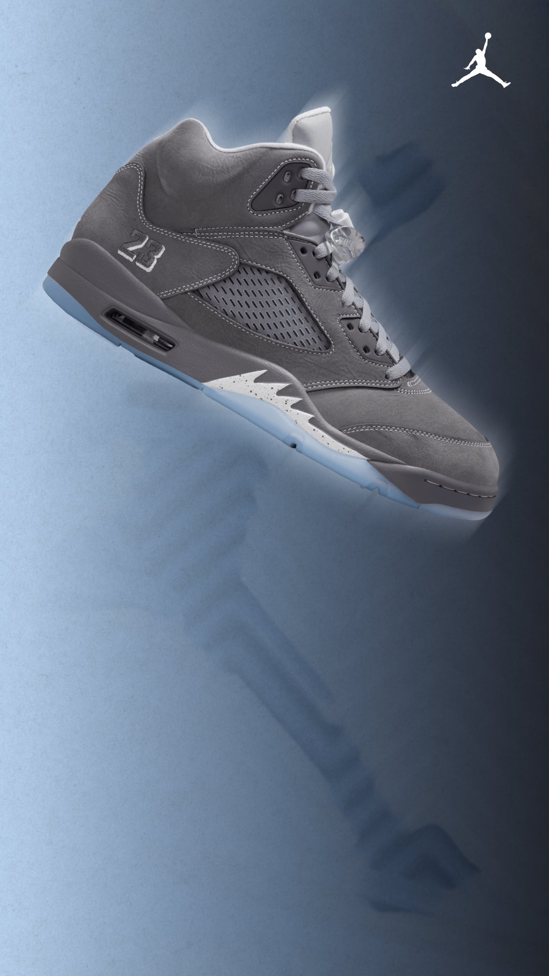 Jordan Retro 5 'Wolf Grey'