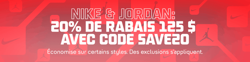 20% off Nike & Jordan $125