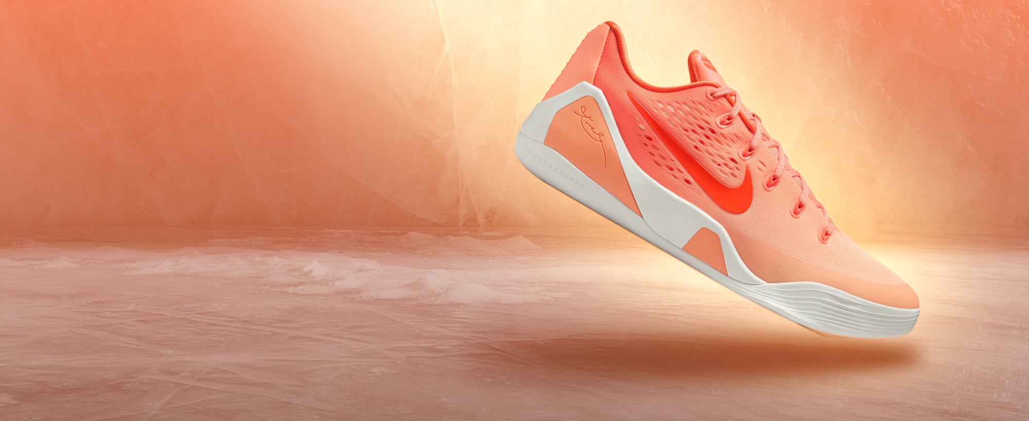 Nike Kobe 9 Low 'Orange Frost & Ice Peach'