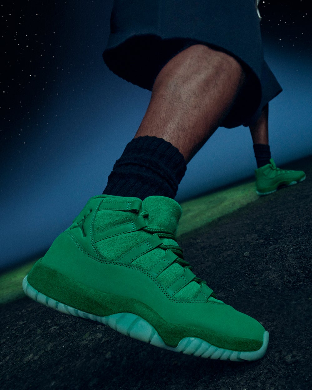 Air Jordan 11 Retro 'Green Screen'