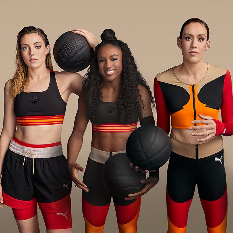 PUMA debuts its brand-new collection for women’s hoops designed by fashion legend June Ambrose.