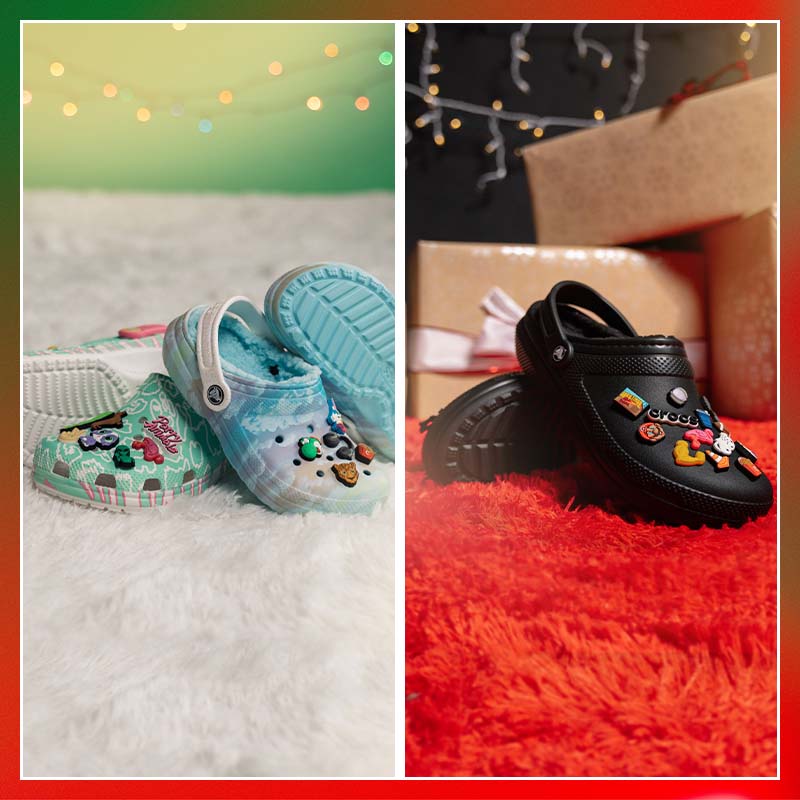 Have your loved ones spending the holidays in comfort with a new pair of Crocs.