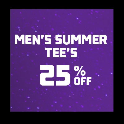 25% OFF SUMMER TEES