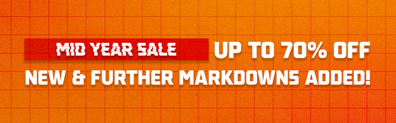 Mid Year Sale thin banner