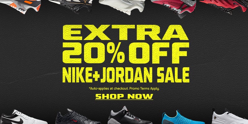 Extra 20% Off Nike + Jordan sale. Shop now.
