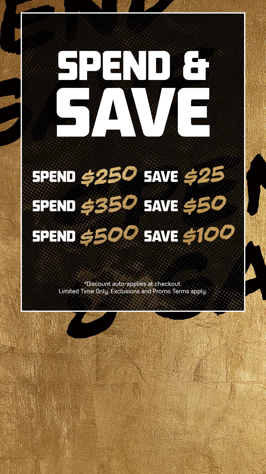 SPEND & SAVE Fresh drops. More savings
