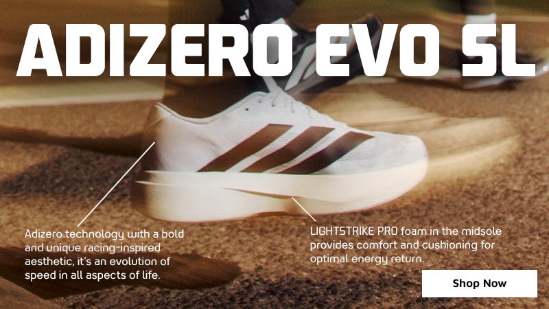 Stay Locked In With The Adidas Adizero Evo SL