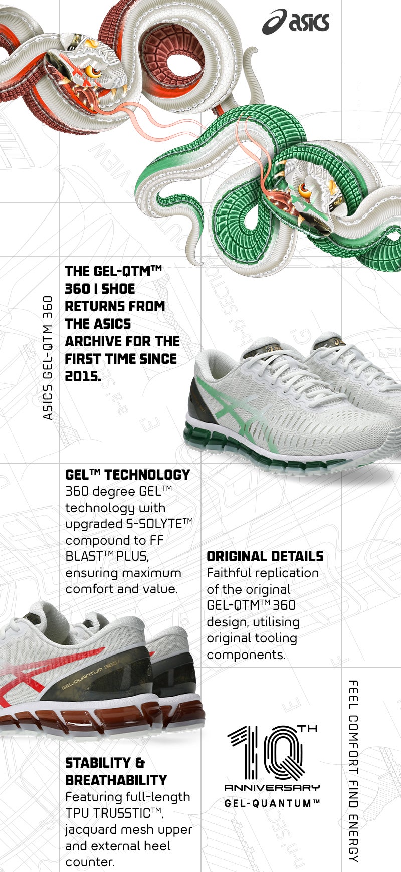 ASICS GEL QUANTUM 360. Shop Now.