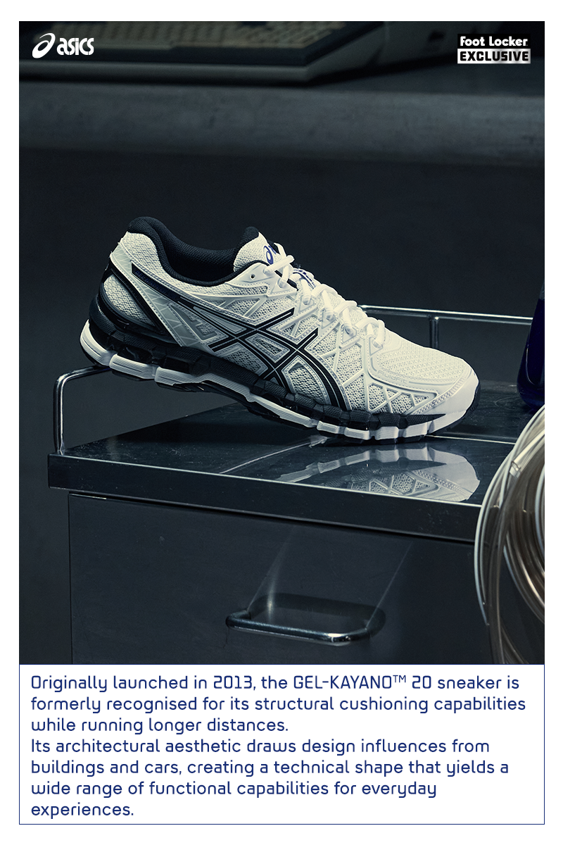 ASICS GEL KAYANO 20 EXCLUSIVE. SHOP NOW